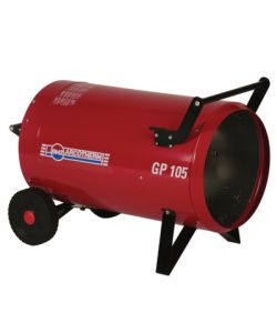 Arcotherm GP105M Direct Fired Gas Heater - 108.0kW - Dual Voltage - Click for larger picture